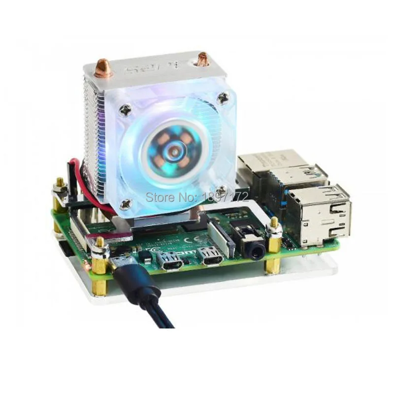 Raspberry Pi ICE Tower CPU Cooling Fan, Super Heat Dissipation,for Raspberry Pi 3B plus 4B
Raspberry Pi ICE Tower CPU Cooling Fan, Super Heat Dissipation,for Raspberry Pi 3B plus 4B