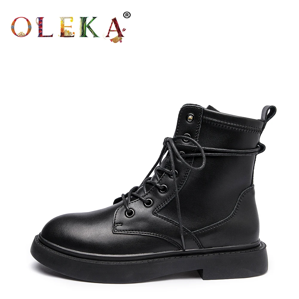 OLEKA Mid-calf Winter Boots Platform Rome Round Toe Womans Boots Leisure Style Motorcycle Boots New AS438
OLEKA Mid-calf Winter Boots Platform Rome Round Toe Womans Boots Leisure Style Motorcycle Boots New AS438