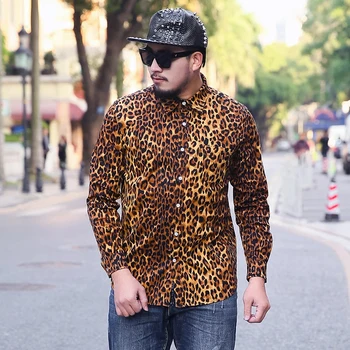 2XL-6XL Mens Leopard Floral Long Sleeve Lapel Slim Shirts Casual Tops Hot Plus Size C14
2XL-6XL Mens Leopard Floral Long Sleeve Lapel Slim Shirts Casual Tops Hot Plus Size C14