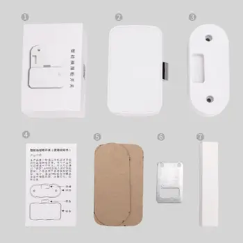 Wireless Bluetooth Smart Keyless File Drawer Cabinet Lock Invisible Electric APP 875F
Wireless Bluetooth Smart Keyless File Drawer Cabinet Lock Invisible Electric APP 875F