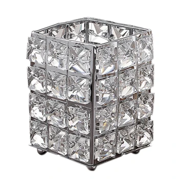 Metal Crystal Square Makeup Organizer Box Brush Sorting Storage Tube Sorting Jewelry Desktop Decorative Ornaments
Metal Crystal Square Makeup Organizer Box Brush Sorting Storage Tube Sorting Jewelry Desktop Decorative Ornaments