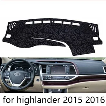 Rose Pattern Non-slip Dashmat Dash Mat Dashboard Cover Pad Cover Carpet Car Sticker for T-oyota camry 2018 2019 Car Styling
Rose Pattern Non-slip Dashmat Dash Mat Dashboard Cover Pad Cover Carpet Car Sticker for T-oyota camry 2018 2019 Car Styling