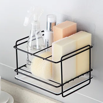 Drain Storage Rack Durable Punch Free Simplicity Iron Space-saving Sink Shelving Holder Storage Shelf for Bathroom Kitchen A35
Drain Storage Rack Durable Punch Free Simplicity Iron Space-saving Sink Shelving Holder Storage Shelf for Bathroom Kitchen A35