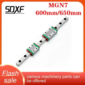 One set, miniature guide rail, 1 MGN7-600/650MM, 2 sliding blocks MGN7C/MGN7H, factory direct sales
One set, miniature guide rail, 1 MGN7-600/650MM, 2 sliding blocks MGN7C/MGN7H, factory direct sales