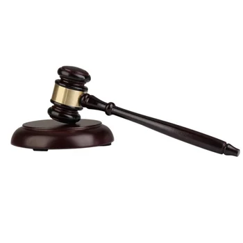 Wooden judge's gavel auction hammer with sound block for attorney judge auction handwork
Wooden judge's gavel auction hammer with sound block for attorney judge auction handwork