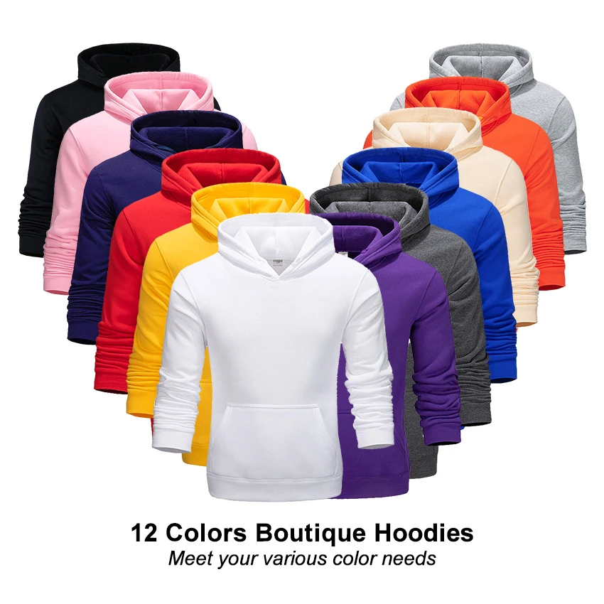 Boutique Men's Hoodies Spring And Autumn Winter Men's Casual Hoodie Sweatshirt Solid Color Men And Women Style Pullover Tops
Boutique Men's Hoodies Spring And Autumn Winter Men's Casual Hoodie Sweatshirt Solid Color Men And Women Style Pullover Tops