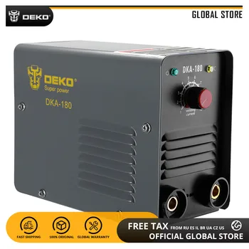 DEKO DKA-180Y 180A 6.8KVA IP21S Inverter Arc Electric Welding Machine MMA Welder for Welding Working and Electric Working
DEKO DKA-180Y 180A 6.8KVA IP21S Inverter Arc Electric Welding Machine MMA Welder for Welding Working and Electric Working