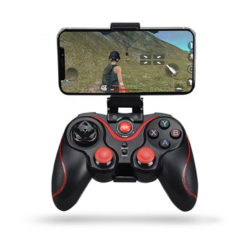 Wireless Android Gamepad T3 X3 Wireless Joystick Game Controller bluetooth BT3.0 Joystick For Mobile Phone Tablet TV Box Holder
Wireless Android Gamepad T3 X3 Wireless Joystick Game Controller bluetooth BT3.0 Joystick For Mobile Phone Tablet TV Box Holder