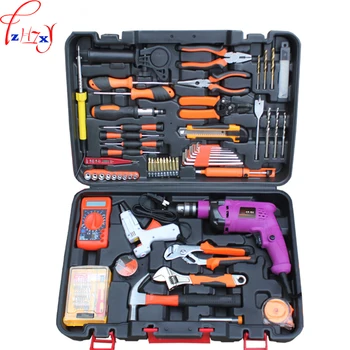 Multi-functional Hardware Toolbox For Household Tools Electrician Maintenance Tool Group Sets The Electric Drill Machine 220V
Multi-functional Hardware Toolbox For Household Tools Electrician Maintenance Tool Group Sets The Electric Drill Machine 220V