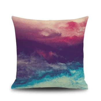 Linen Cushion Cover Watercolor Simple Creative Tie-dye Pillow Cover For Home Chair Sofa Decorative Pillow Cases 45x45 Cm
Linen Cushion Cover Watercolor Simple Creative Tie-dye Pillow Cover For Home Chair Sofa Decorative Pillow Cases 45x45 Cm