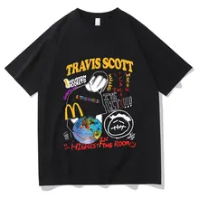 

Travis Scott Rapper Tshirt Cactus Jack ASTROWORLD M T Shirts Men Women Hip Hop Harajuku T-shirt Mens Fashion Creativity Tops Tee