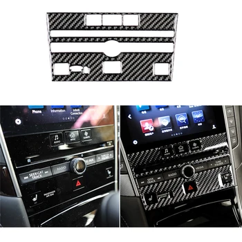 Car Carbon Fiber Stickers Interior Center Control CD Player Panel Cover Trim For Infiniti Q50 Q60 2014-2020 Accessories
Car Carbon Fiber Stickers Interior Center Control CD Player Panel Cover Trim For Infiniti Q50 Q60 2014-2020 Accessories