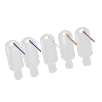 5pcs 50ml Refillable Bottles with Hook Hand Sanitizer Containers Travel Bottles Alcohol Containers (Transparent Bottles Random P
5pcs 50ml Refillable Bottles with Hook Hand Sanitizer Containers Travel Bottles Alcohol Containers (Transparent Bottles Random P