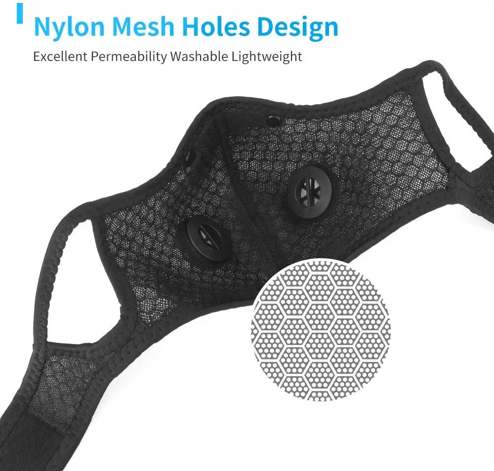 CoolChange KN95 PM2.5 Coronavirus Dust Mask Activated Carbon With Filter Anti-Pollution Cycling Sport Bicycle MTB Bike Face Mask CoolChange KN95 PM2.5 Coronavirus Dust Mask Activated Carbon With Filter Anti-Pollution Cycling Sport Bicycle MTB Bike Face Mask