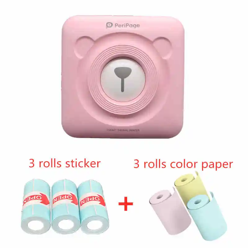 Portable Pinter Thermal Bluetooth Printer 58mm Mini Wireless POS Thermal Picture Photo Printer for Android IOS Mobile Phone #R20
Portable Pinter Thermal Bluetooth Printer 58mm Mini Wireless POS Thermal Picture Photo Printer for Android IOS Mobile Phone #R20