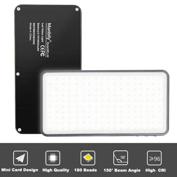 Manbily MFL-06 Mini Portable LED Selfie Light 4500mAh Video Light Photography Lighting For DSLR Camera Youtube Light
Manbily MFL-06 Mini Portable LED Selfie Light 4500mAh Video Light Photography Lighting For DSLR Camera Youtube Light