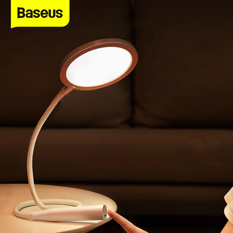 Baseus Study Table Lamp for Students Touch Control Desk Light Rechargeable Yeelight LED Tables Battery Powered Lamp for Studying
Baseus Study Table Lamp for Students Touch Control Desk Light Rechargeable Yeelight LED Tables Battery Powered Lamp for Studying