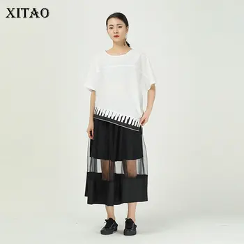 XITAO Europe Style Loose Plus Size Solid Print Casual Irregular Design 2020 Spring Summer New Women Personality T Shirt GCC3527
XITAO Europe Style Loose Plus Size Solid Print Casual Irregular Design 2020 Spring Summer New Women Personality T Shirt GCC3527