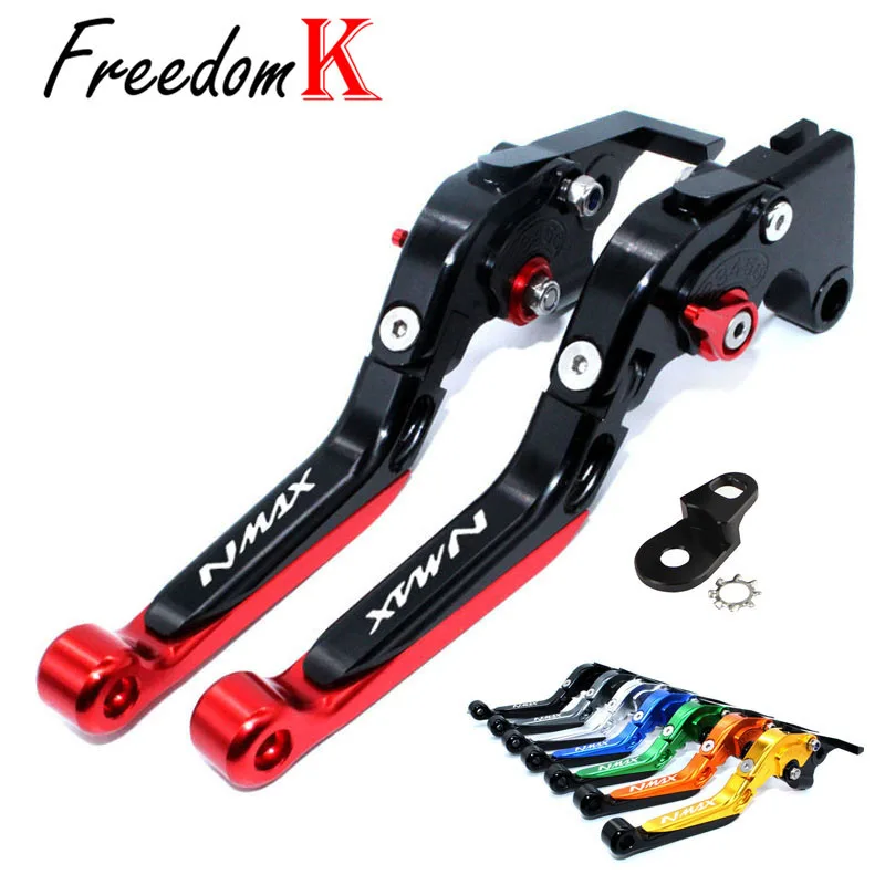 

For YAMAHA NMAX155 NMAX125 NMAX155 NMAX125 NMAX N-MAX 155 125 CNC Folding Extendable Brake Clutch Levers With parking handbrake