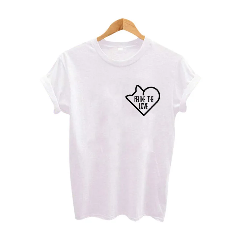 Женская футболка с рисунком кошки и влюбленных, черная или белая футболка с рисунком котенка в стиле Харадзюку, футболка с карманами для влюбленных
Женская футболка с рисунком кошки и влюбленных, черная или белая футболка с рисунком котенка в стиле Харадзюку, футболка с карманами для влюбленных