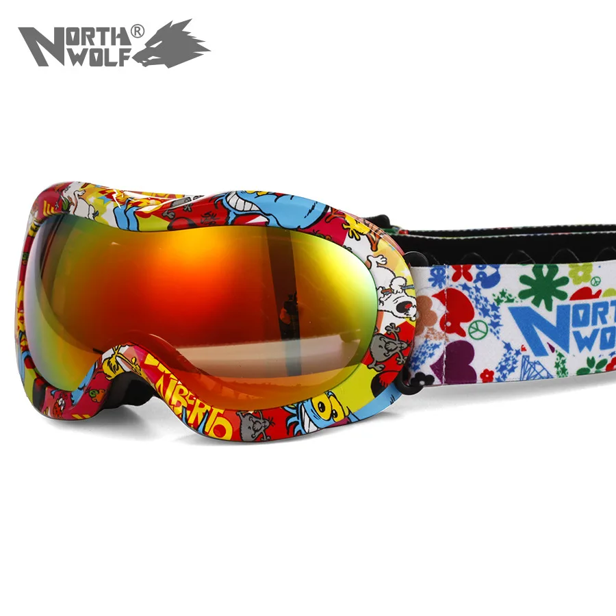 Northwolf Children Slip Profession Snow Goggles Spherical Ski Goggles Double Layer Windproof Anti-fog Can Be Set Myopia
Northwolf Children Slip Profession Snow Goggles Spherical Ski Goggles Double Layer Windproof Anti-fog Can Be Set Myopia