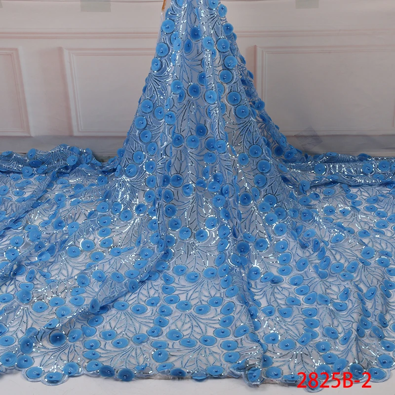 African French Lace Fabric 2019 High Quality 3d Lace Fabric With Beads EmbroideryTulle Lace For African Wedding Dress 2825b 
African French Lace Fabric 2019 High Quality 3d Lace Fabric With Beads EmbroideryTulle Lace For African Wedding Dress 2825b