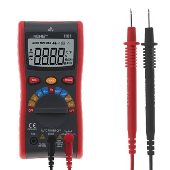 Handheld Mini Multimeter Digital Multimeter Auto Range Tester Multimeter Backlight 4000 Counts AC/DC 750/1000V Tester Meter
Handheld Mini Multimeter Digital Multimeter Auto Range Tester Multimeter Backlight 4000 Counts AC/DC 750/1000V Tester Meter
