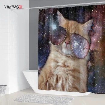 Bathroom Decoration Waterproof Shower Curtain 3D Cute Cat Polyester Anti-mold With Hook Home Decoration Curtain 200x180cm
Bathroom Decoration Waterproof Shower Curtain 3D Cute Cat Polyester Anti-mold With Hook Home Decoration Curtain 200x180cm