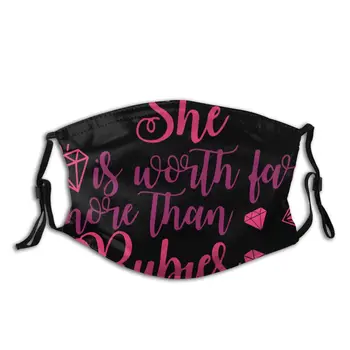 protective mask with filter She Is Worth Far More Than Rubies anti dust PM2.5 reuse adult teen child girl
protective mask with filter She Is Worth Far More Than Rubies anti dust PM2.5 reuse adult teen child girl