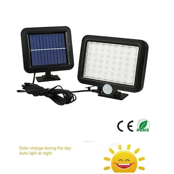 56/30 LED Solar Panel Powered LED Light Infrared PIR Motion Sensor Lamp Night Light Garden Decor Wall Lamp Energy Saving split m
56/30 LED Solar Panel Powered LED Light Infrared PIR Motion Sensor Lamp Night Light Garden Decor Wall Lamp Energy Saving split m