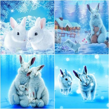 EverShine Diamond Painting Animal Cross Stitch Diamond Embroidery Rabbit Full Square 5D DIY Needlework Winter Handmade Gift 
EverShine Diamond Painting Animal Cross Stitch Diamond Embroidery Rabbit Full Square 5D DIY Needlework Winter Handmade Gift