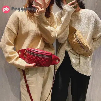 Women Fashion Pure Color Fanny Waist Pack Female Casual Simple Chain Zipper Shoulder Crossbody Chest Bags
Women Fashion Pure Color Fanny Waist Pack Female Casual Simple Chain Zipper Shoulder Crossbody Chest Bags