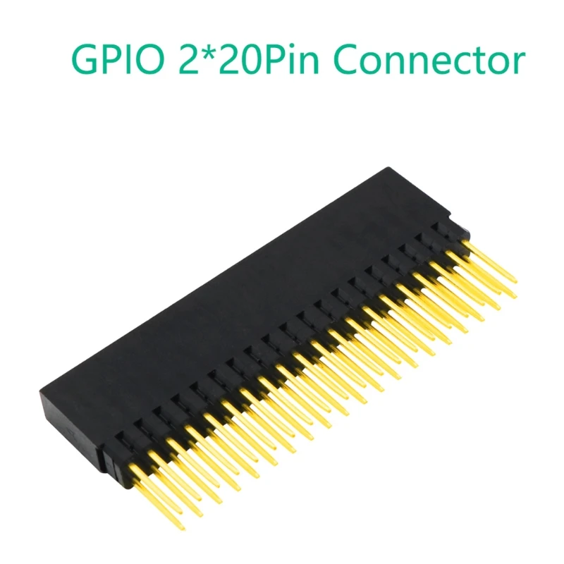 2x20-pin 40Pin Extra Tall Female Stacking Header for Pi Model B+ Pi 2 3 4B Base
2x20-pin 40Pin Extra Tall Female Stacking Header for Pi Model B+ Pi 2 3 4B Base