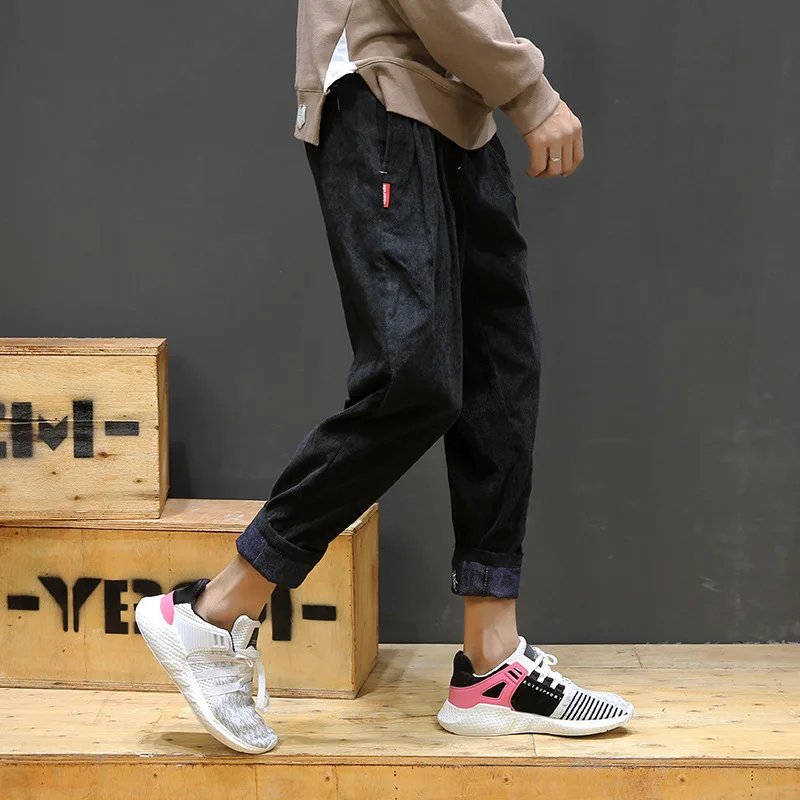 Hong Kong Style MEN'S Casual Pants Men's 2018 New Style Autumn Corduroy Loose And Plus-sized Pants Youth Casual Straight-leg Pan
Hong Kong Style MEN'S Casual Pants Men's 2018 New Style Autumn Corduroy Loose And Plus-sized Pants Youth Casual Straight-leg Pan