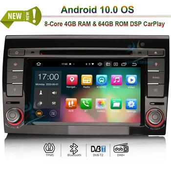 7" Android 10.0 Autoradio Bluetooth Car stereo TPMS DAB+ GPS OBD DSP DVR Radio SatNav CarPlay & Auto for FIAT BRAVO 2007
7" Android 10.0 Autoradio Bluetooth Car stereo TPMS DAB+ GPS OBD DSP DVR Radio SatNav CarPlay & Auto for FIAT BRAVO 2007