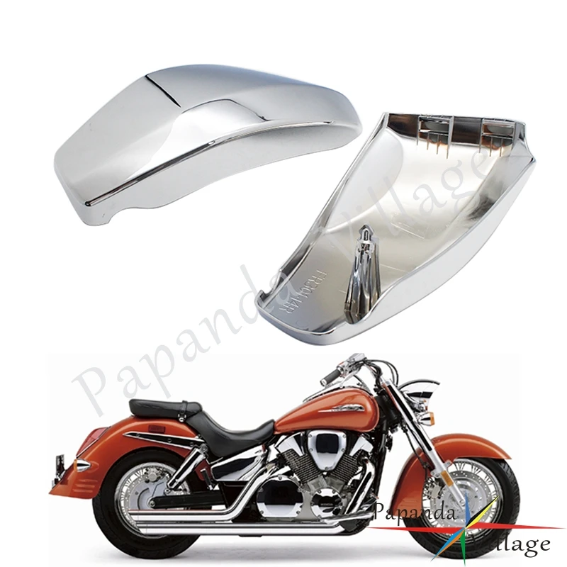 Хромированная боковая крышка для аккумулятора из АБС пластика Honda VTX 1300 R/S/C/T ретро