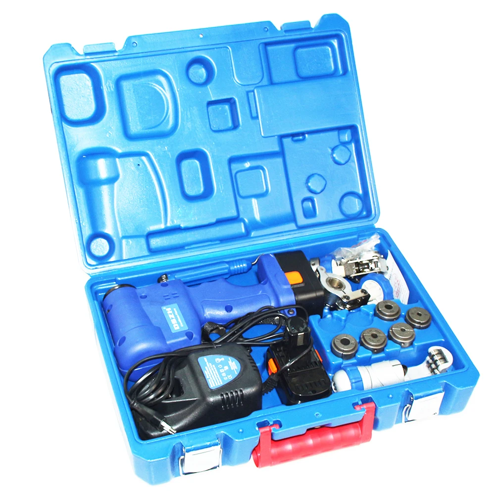 Free shipping Cordless Electric Flaring Tool Kit with Scraper Tube cutter Spare Battery Steel Bar CT-E800A high quality
Free shipping Cordless Electric Flaring Tool Kit with Scraper Tube cutter Spare Battery Steel Bar CT-E800A high quality