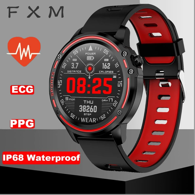 Mens' Watch ecg ppg smart watch men ip68 waterproof sports health for Android IOS smart watch women fashion men's WATCH+BOX
Mens' Watch ecg ppg smart watch men ip68 waterproof sports health for Android IOS smart watch women fashion men's WATCH+BOX