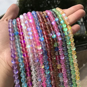 Natural Stone Beads Frosted Glitter String Beads 6 8 10mm Loose Spacer Bead For Jewelry Making Necklace DIY Bracelet Accessories
Natural Stone Beads Frosted Glitter String Beads 6 8 10mm Loose Spacer Bead For Jewelry Making Necklace DIY Bracelet Accessories
