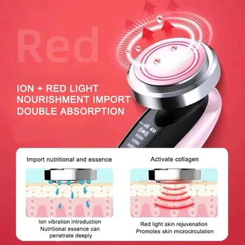 Vibration Massager Skin Tightening Machine Face Cleaning Device Ultrasonic Facial Lifting Face Body Spa Ion Beauty Instrument
Vibration Massager Skin Tightening Machine Face Cleaning Device Ultrasonic Facial Lifting Face Body Spa Ion Beauty Instrument