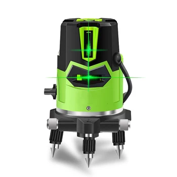 Green Laser Beam Optional 2/3/5 lines 360 degree Vertical Horizontal Slash Auto Self-levelling Laser Levels with strong spots
Green Laser Beam Optional 2/3/5 lines 360 degree Vertical Horizontal Slash Auto Self-levelling Laser Levels with strong spots