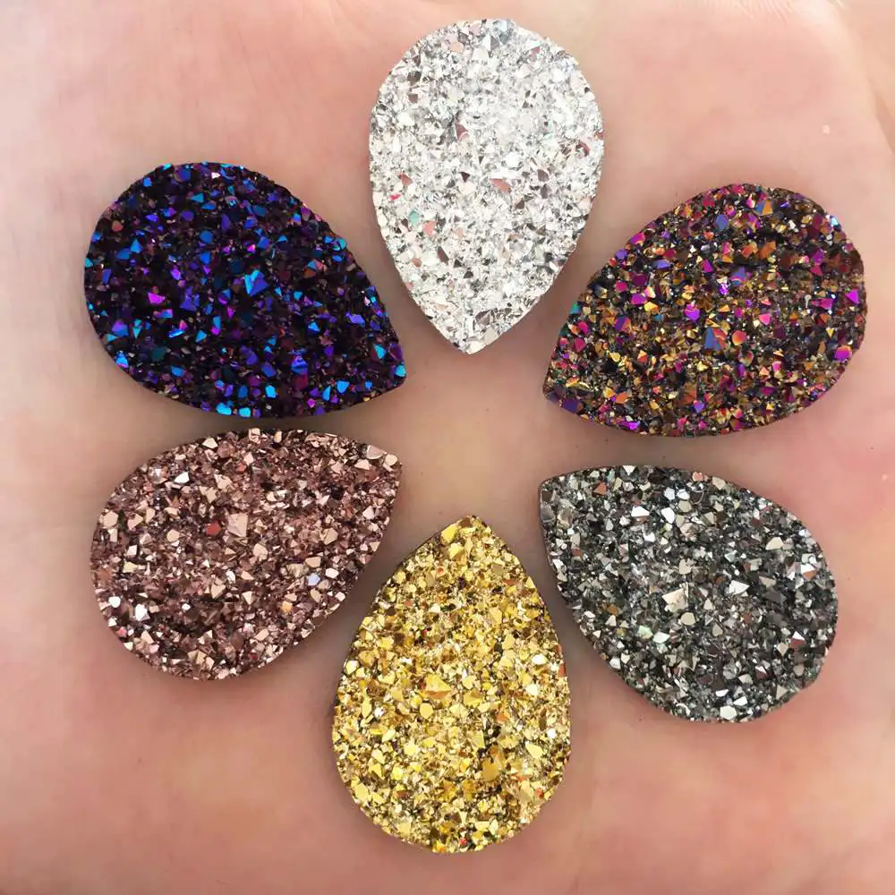 New 20pcs 18*25mm Bling AB Resin Drop Ore Irregular Surface Flatback Rhinestone Ornaments DIY Wedding Appliques Buttons W44*2
New 20pcs 18*25mm Bling AB Resin Drop Ore Irregular Surface Flatback Rhinestone Ornaments DIY Wedding Appliques Buttons W44*2