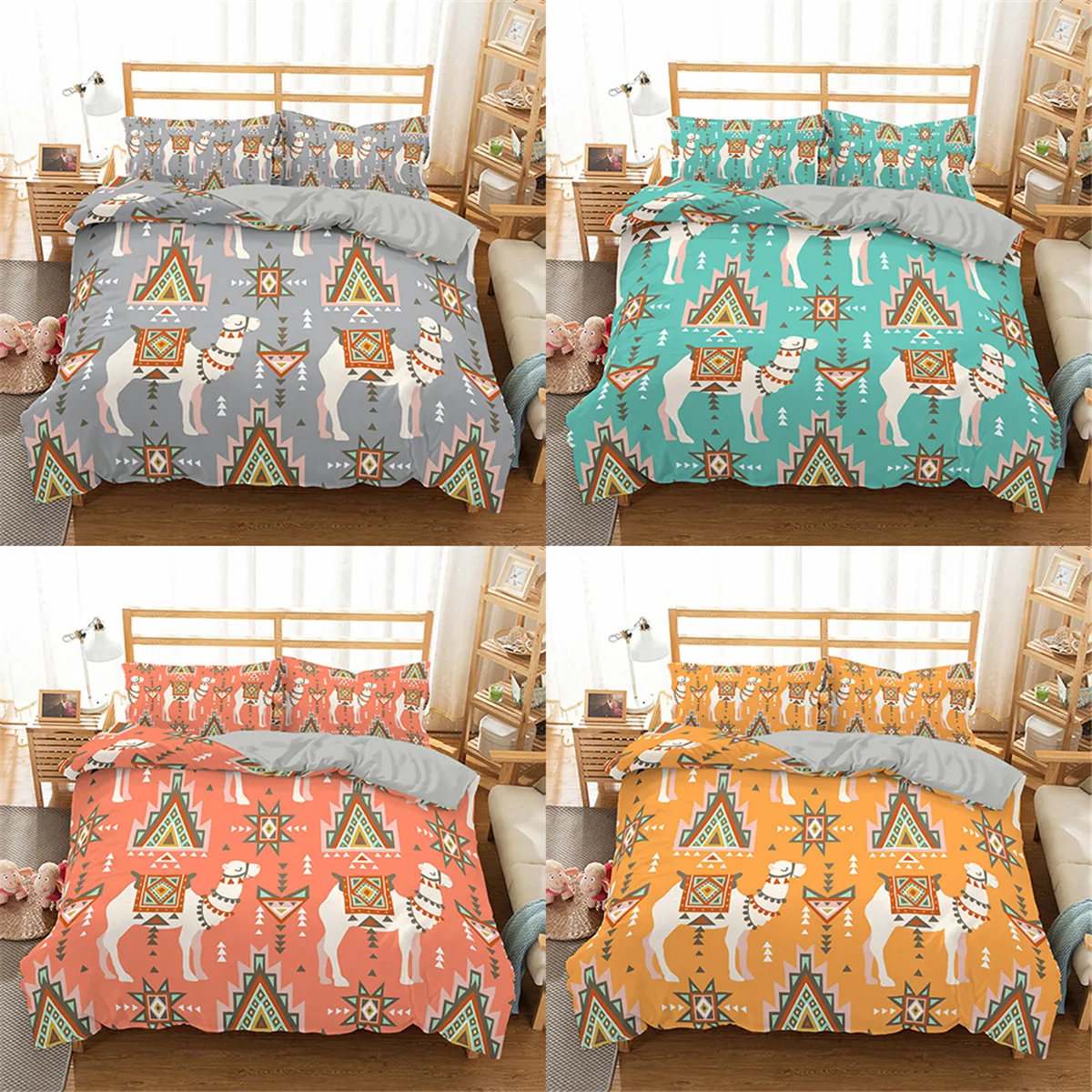 3DHD Digital Printing Custom Duvet Cover Ethnic style antelope Pattern Duvet Cover Bedding Set Set Quilt Pillowcases Multi Size
3DHD Digital Printing Custom Duvet Cover Ethnic style antelope Pattern Duvet Cover Bedding Set Set Quilt Pillowcases Multi Size