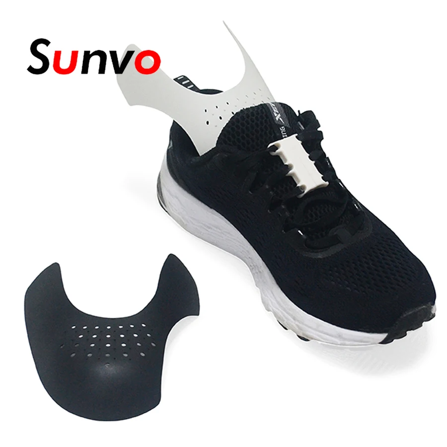 Sunvo Shoes Shields for Sneaker Anti Crease Wrinkled Fold Shoe Support Toe Cap Sport Ball Shoe Head Stretcher Custom packaging
Sunvo Shoes Shields for Sneaker Anti Crease Wrinkled Fold Shoe Support Toe Cap Sport Ball Shoe Head Stretcher Custom packaging