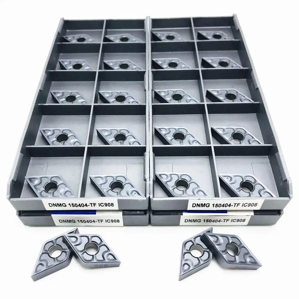 10PCS carbide insert DNMG150404 DNMG150408 TF IC907 IC908 high quality CNC lathe parts tool DNMG 150404 milling machine
10PCS carbide insert DNMG150404 DNMG150408 TF IC907 IC908 high quality CNC lathe parts tool DNMG 150404 milling machine
