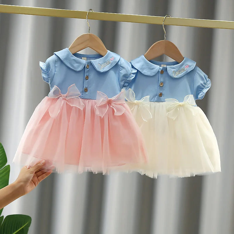 

2021 Newborn Baby Girls Summer Clothes Dress for 1 year Toddler Girl Baby Clothing Princess Birthday Party tutu Dresses Vestidos