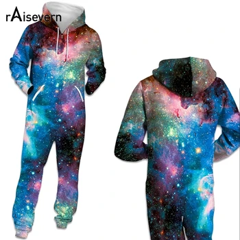 Fashion jumpsuit women 3D Print Hoody Galaxy bodysuit Pants Playsuit Streetwear
Fashion jumpsuit women 3D Print Hoody Galaxy bodysuit Pants Playsuit Streetwear