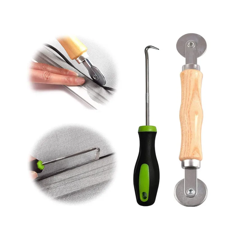 Screen Roller Tool Wooden Handle Screen Window Pressure Wheel Tool Double-head Pressure Roller for Screen Window Rubber Strip
Screen Roller Tool Wooden Handle Screen Window Pressure Wheel Tool Double-head Pressure Roller for Screen Window Rubber Strip