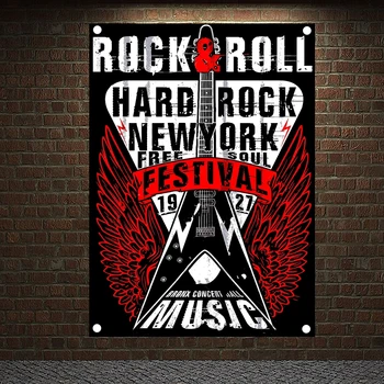 Rock Hip Hop Reggae Posters Banners Music Studio Wall Decoration Hanging Painting Waterproof Cloth Polyester Fabric Flags 8
Rock Hip Hop Reggae Posters Banners Music Studio Wall Decoration Hanging Painting Waterproof Cloth Polyester Fabric Flags 8