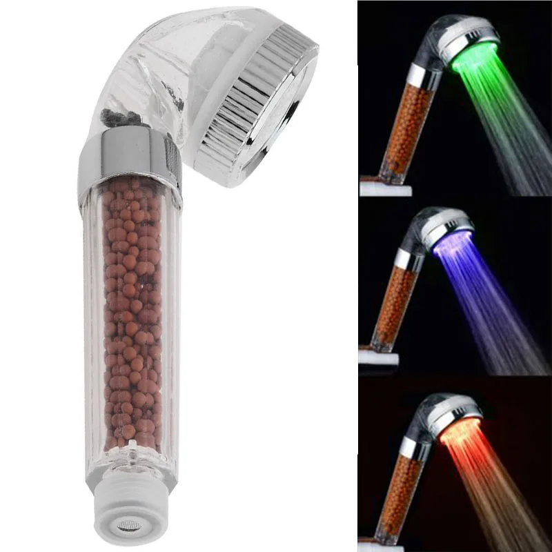 3 Color Changing Negative Ions Massage Spa Luxury Modern Relaxing Showerhead LED Shower _WK
3 Color Changing Negative Ions Massage Spa Luxury Modern Relaxing Showerhead LED Shower _WK